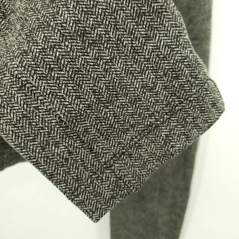 Athleta Delancey Herringbone Tight M Black/Abalone Gray
